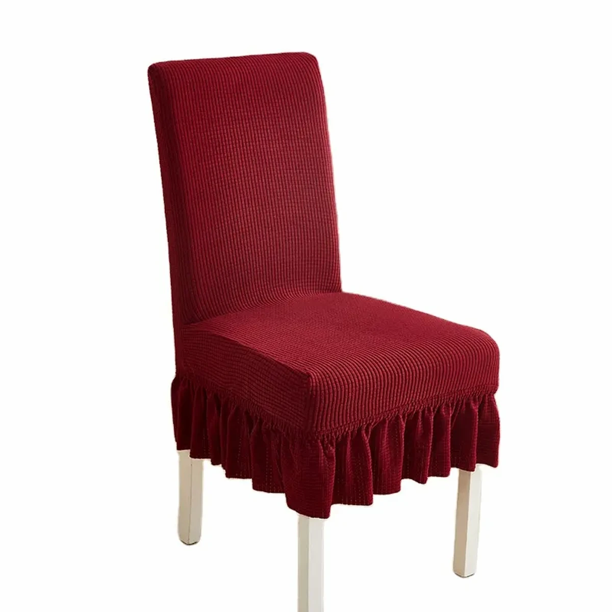 Solid Color Chair Covers Decoration Chair Cover for Dining Room Seat (meron colour)
