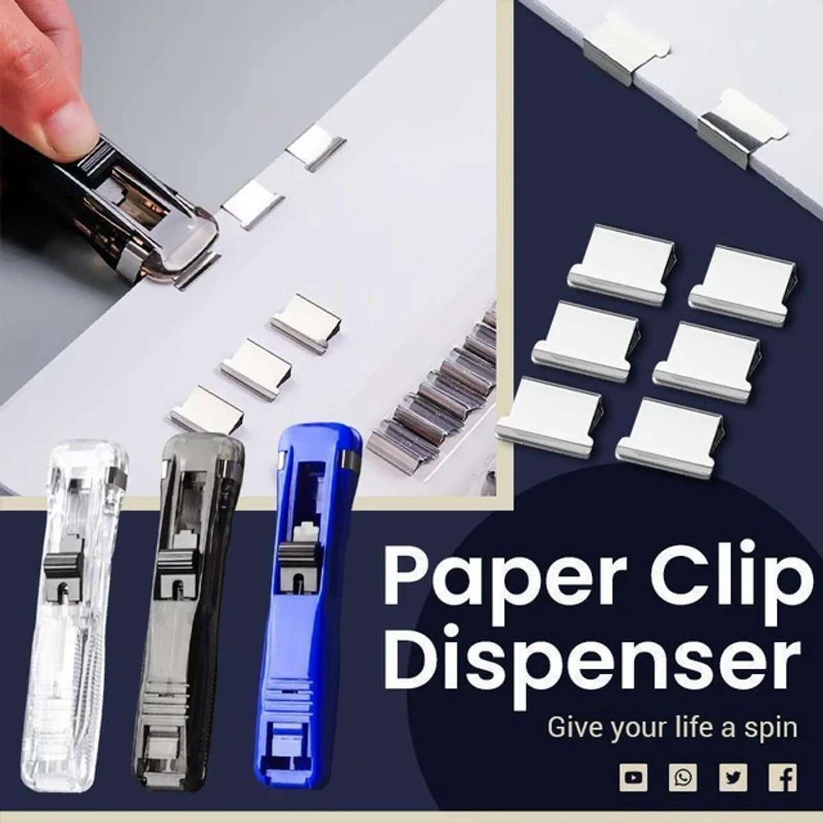 File Paper Clip Tool Stapler