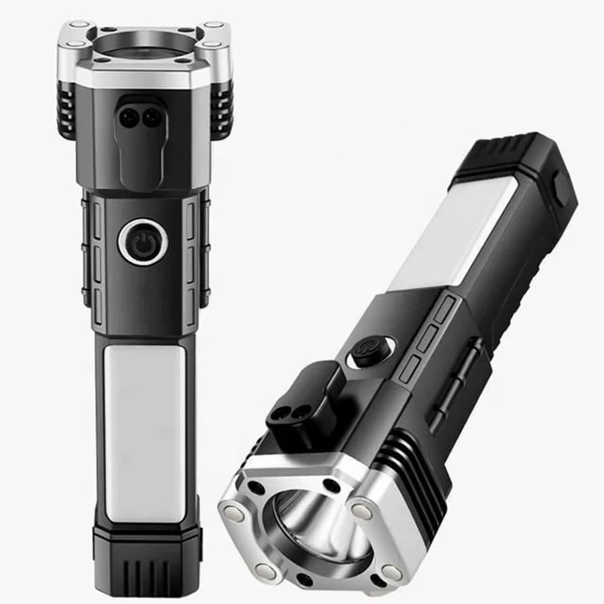 5/1 RECHARGEABLE TORCH LIGHT WITH POWER BANK