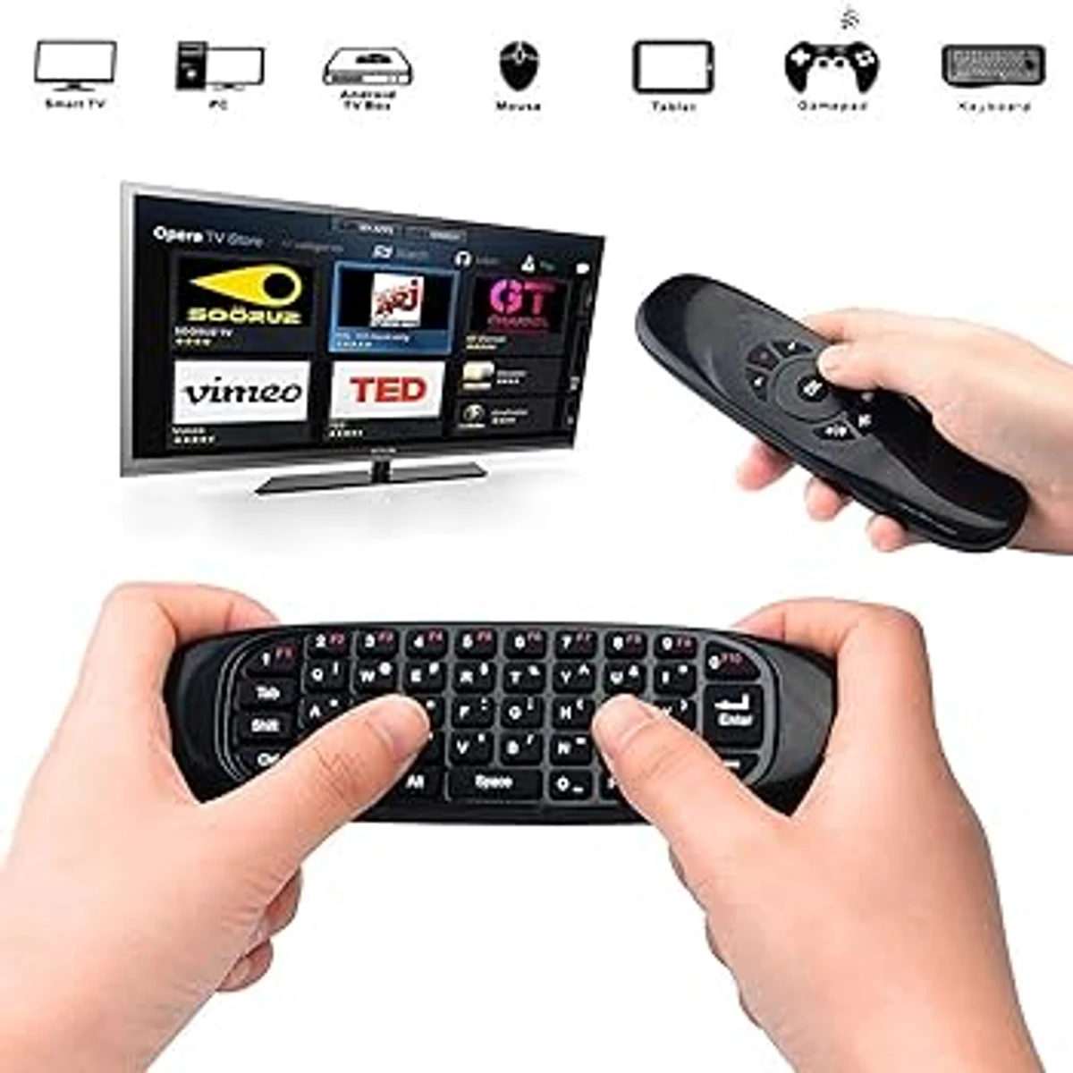 Remote Air Mouse & Keyboard